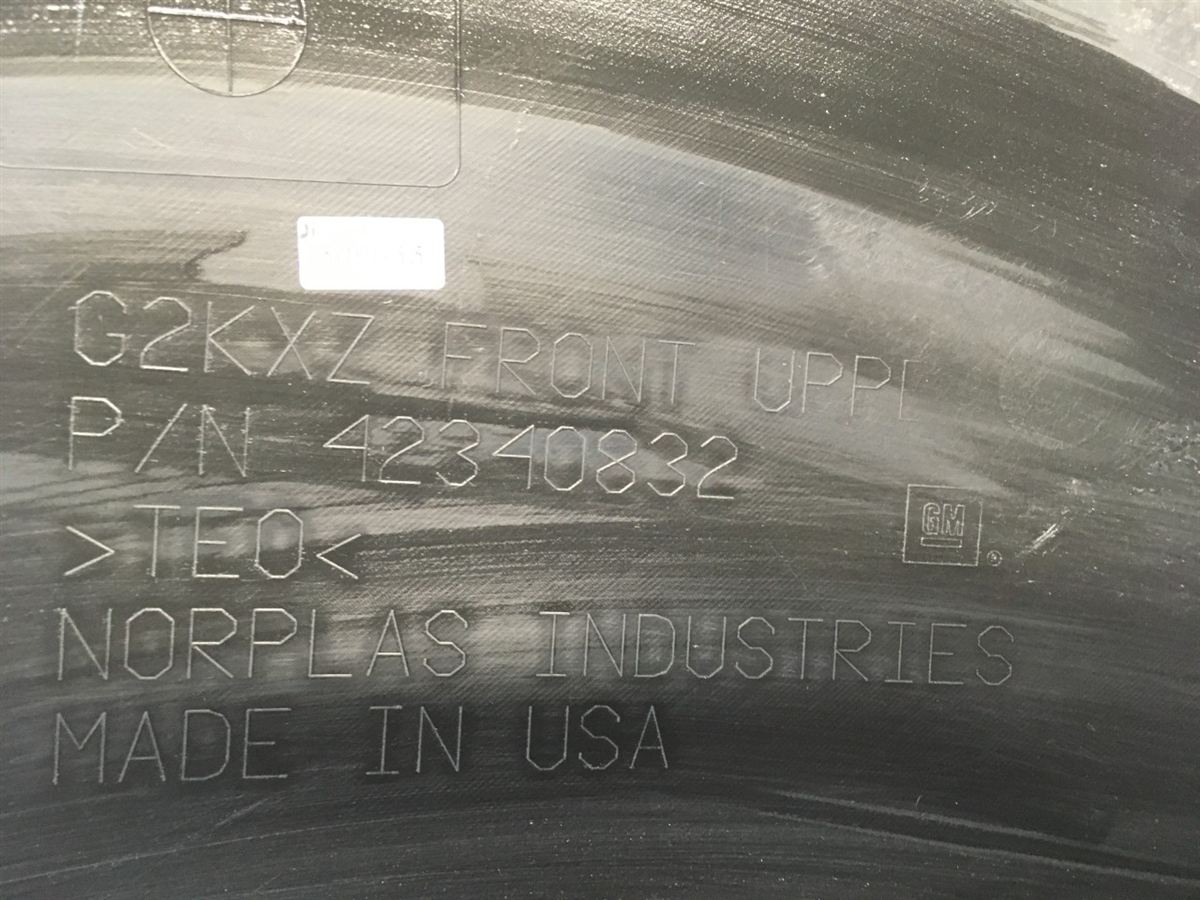 Front bumper cover used genuine OEM Chevrolet Bolt EV 2017-2021