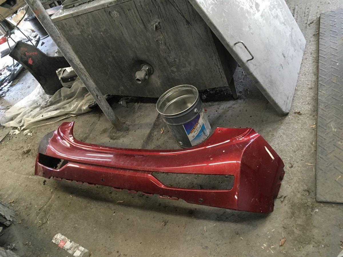 Rear bumper cover upper used genuine OEM Chevrolet Bolt EV 2017-2021