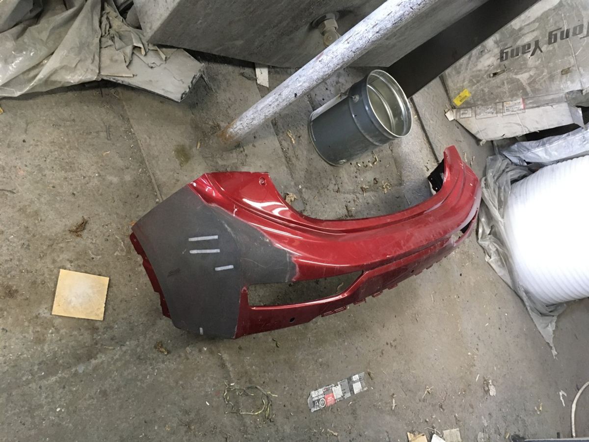 Rear bumper cover upper used genuine OEM Chevrolet Bolt EV 2017-2021