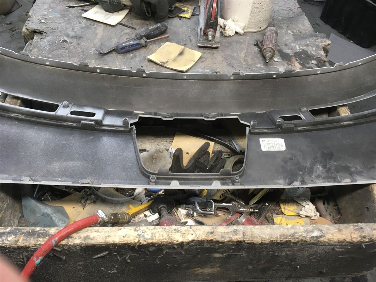 Front Bumper Cover used genuine OEM KIA Niro EV 2023-2025