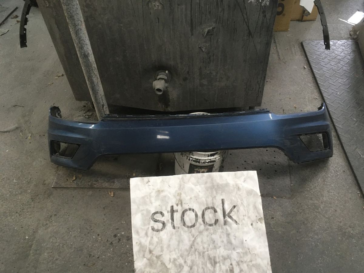 Front bumper cover used genuine OEM Volkswagen Tiguan 2012-2017