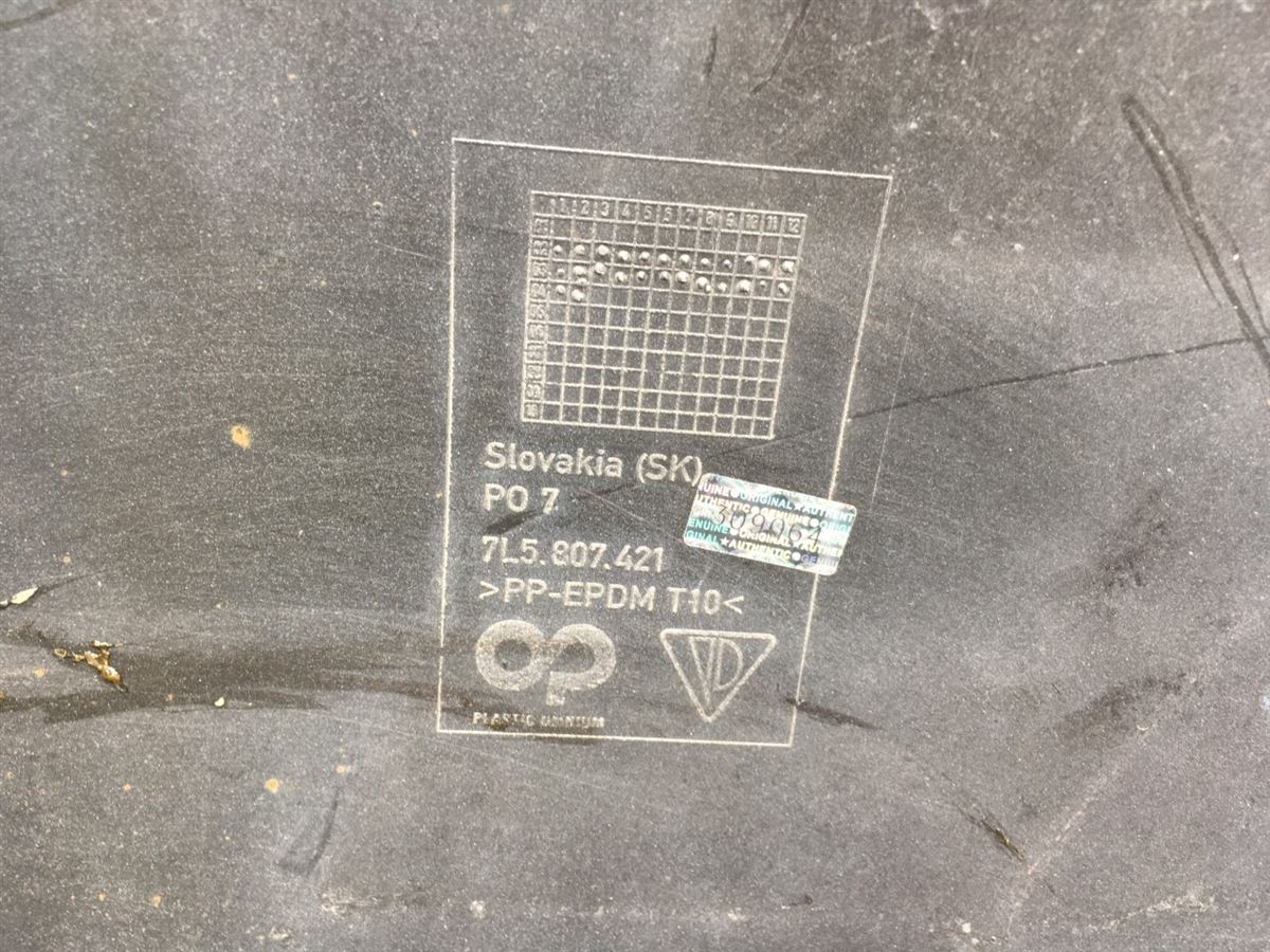 Rear bumper cover used genuine OEM