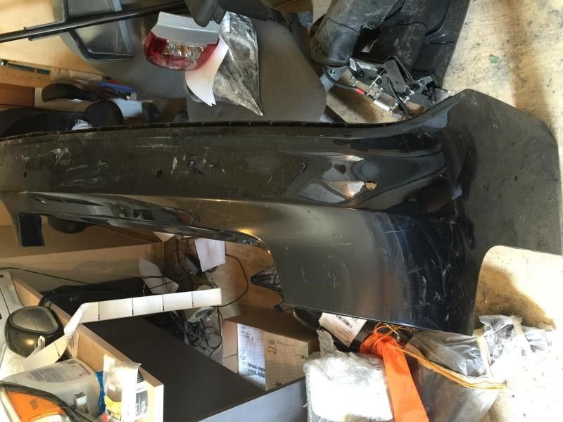 Rear bumper cover used genuine OEM Audi A5 Quattro 2012-2017