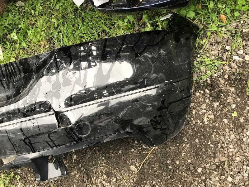 Defensa (parachoques) trasera usada original (OEM) Audi TT Quattro 2008-2015