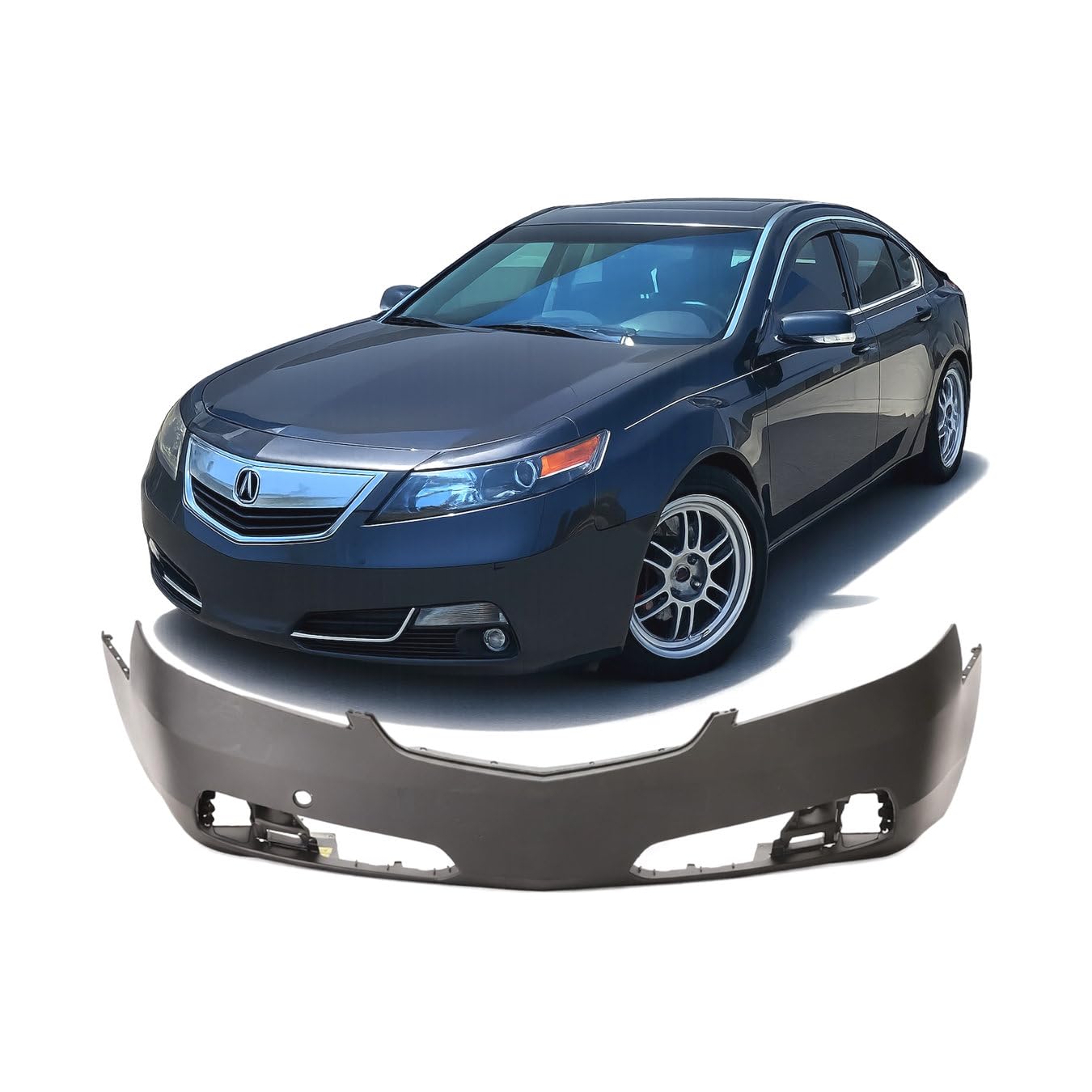 Front bumper cover used genuine OEM Acura TL 2012-2014