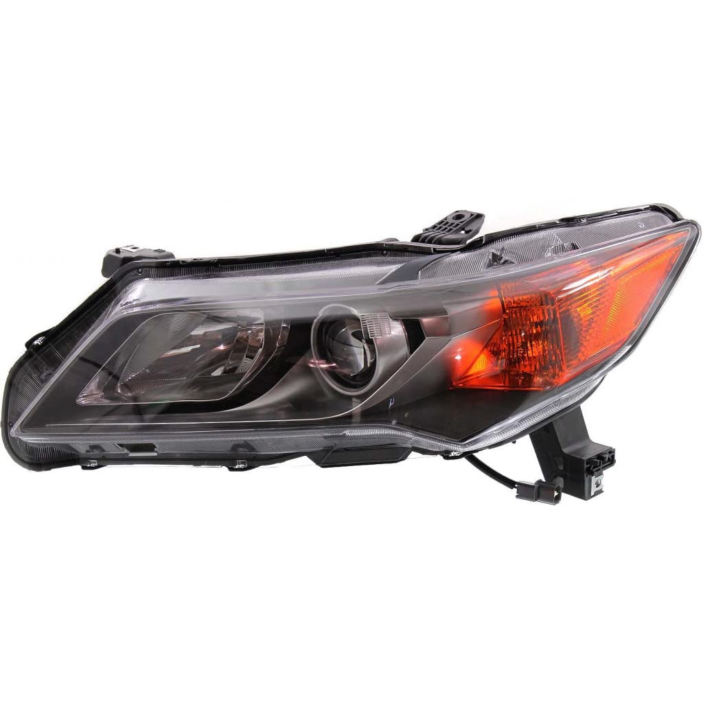 Left headlamp assembly composite new CAPA certified aftermarket Acura ILX 2013-2015