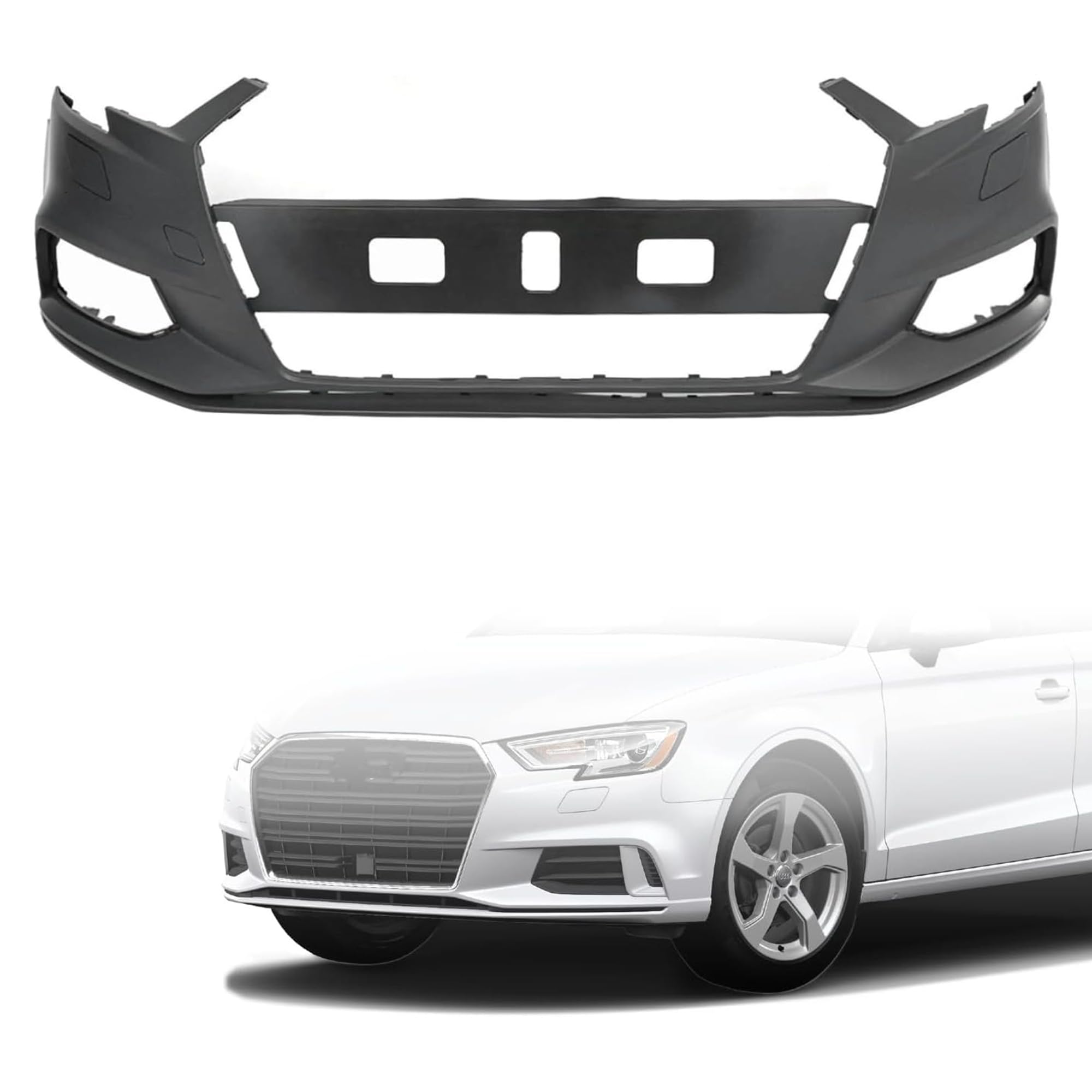 Front bumper cover used genuine OEM Audi A3 2017-2020