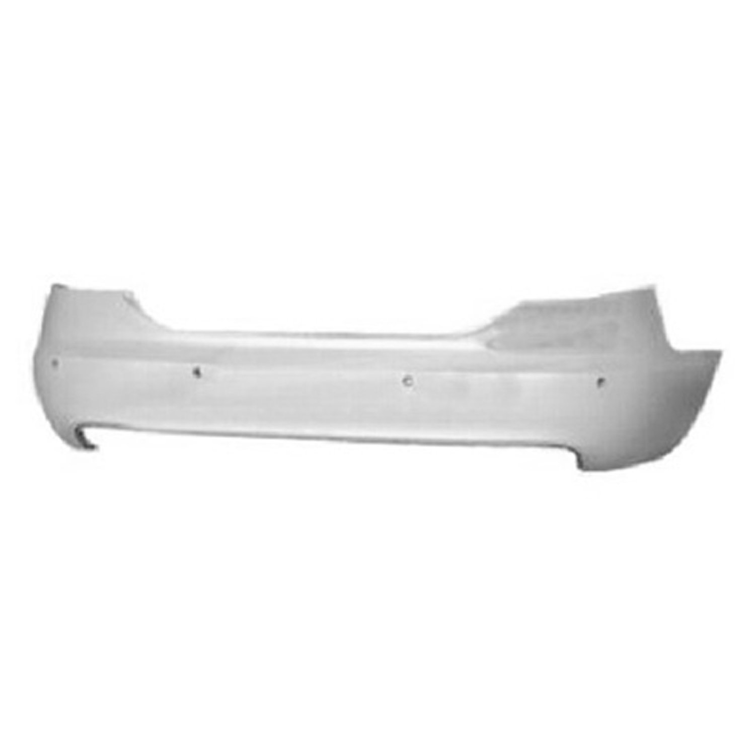 Rear bumper cover new aftermarket replacement Audi A6 2005-2008