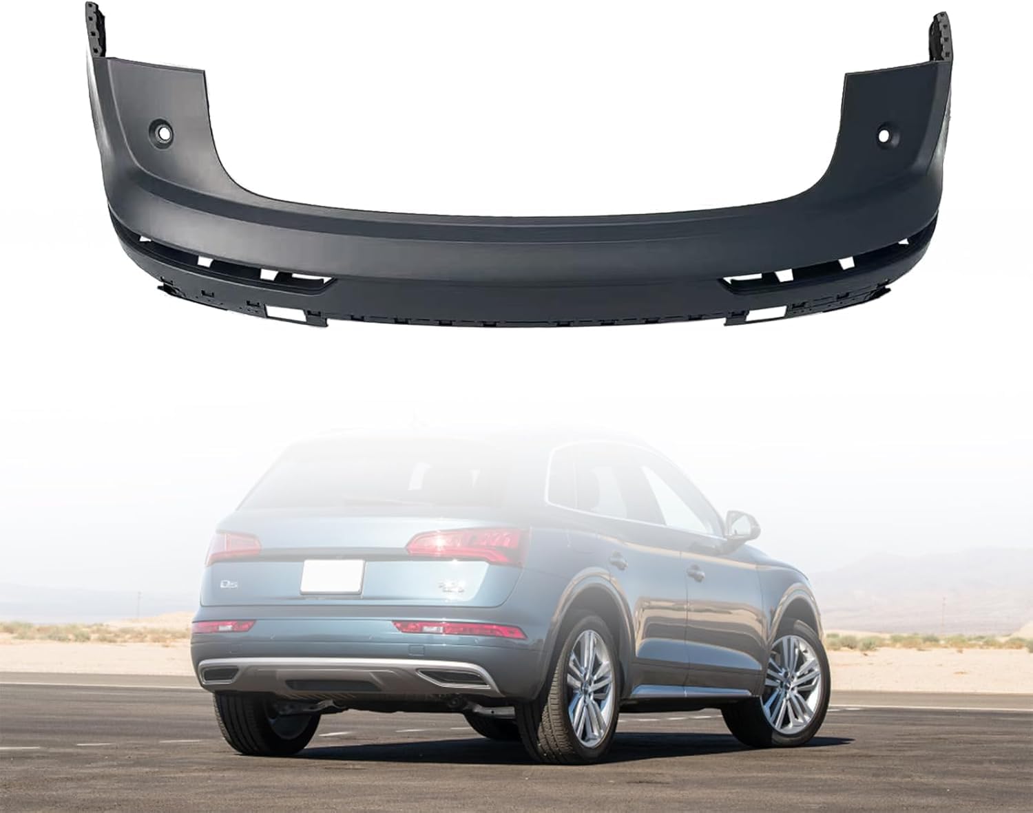 Rear bumper cover used genuine OEM Audi Q5 2018-2020