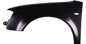 Left front fender assembly new aftermarket replacement Audi A4 2005-2008