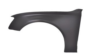 Left front fender assembly new CAPA certified aftermarket Audi A4 2009-2012