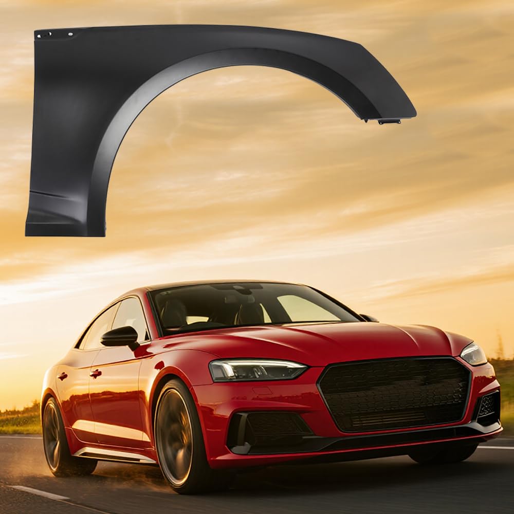 Right front fender assembly new aftermarket replacement Audi A5 Quattro 2018-2024