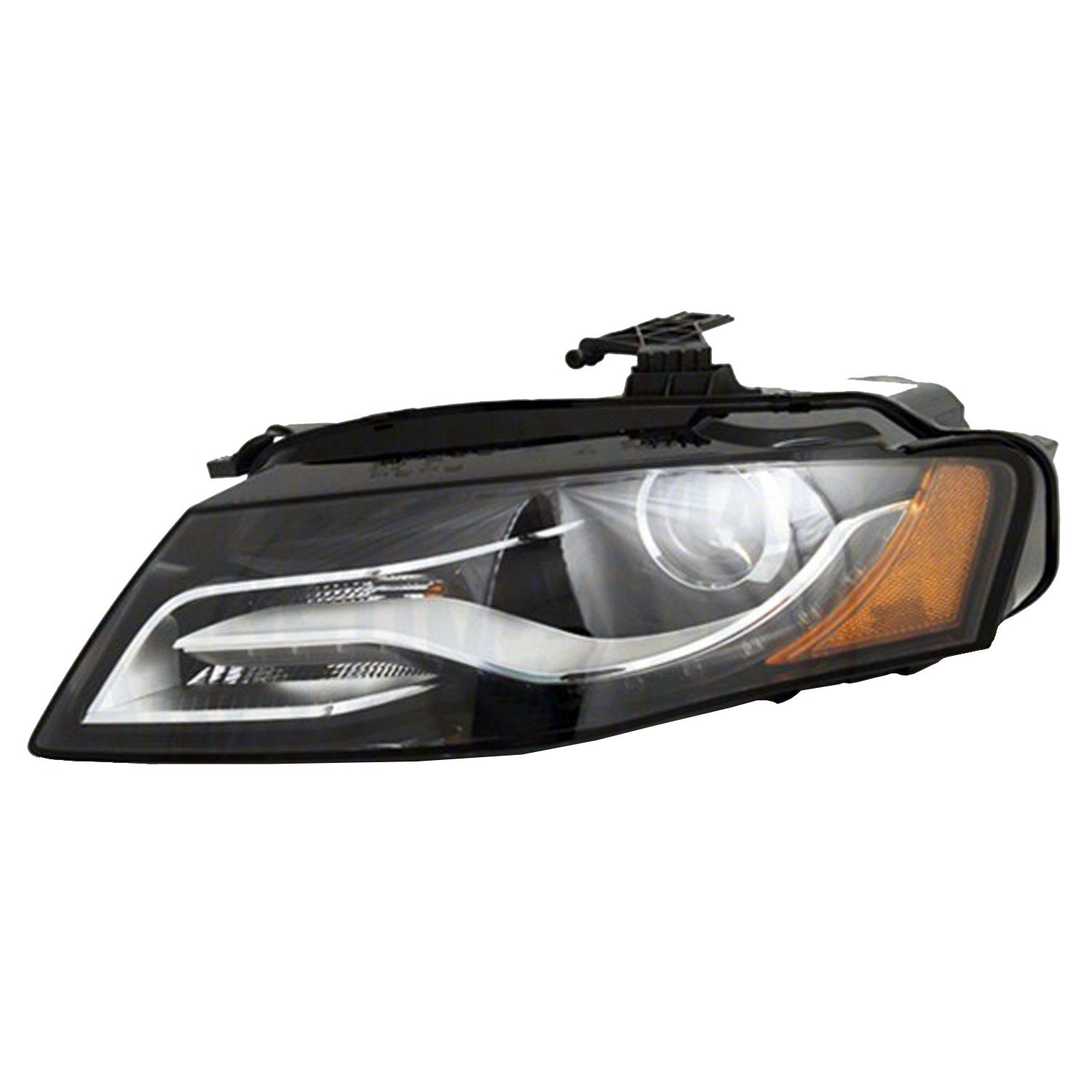 Left headlamp assembly composite used genuine OEM Audi A4 2010-2012