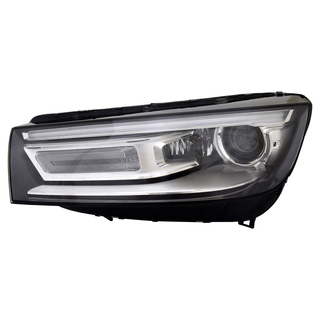 Left headlamp assembly composite new CAPA certified aftermarket Audi Q5 2018-2020