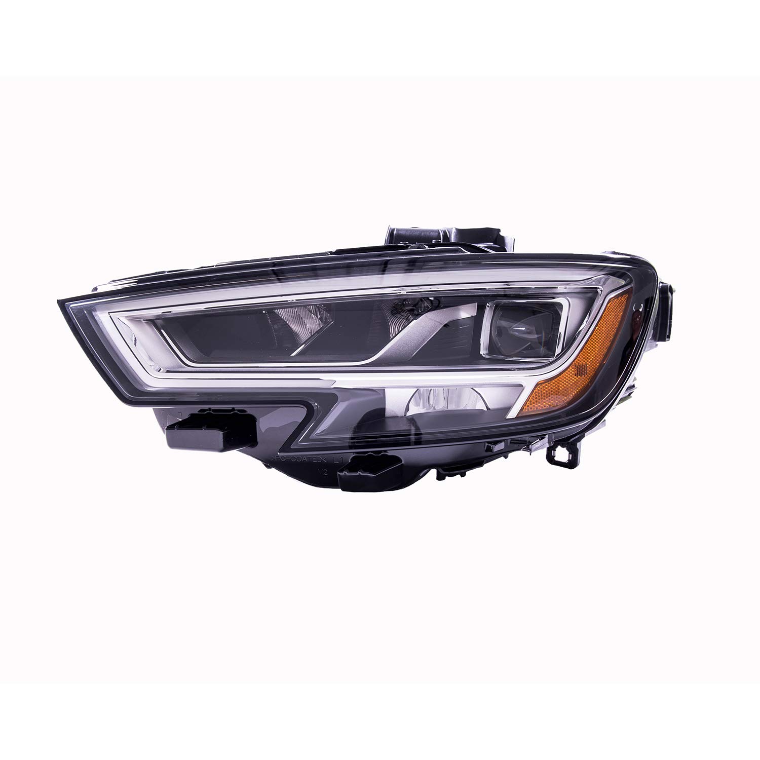Left headlamp assembly composite used genuine OEM Audi A3 2017-2020