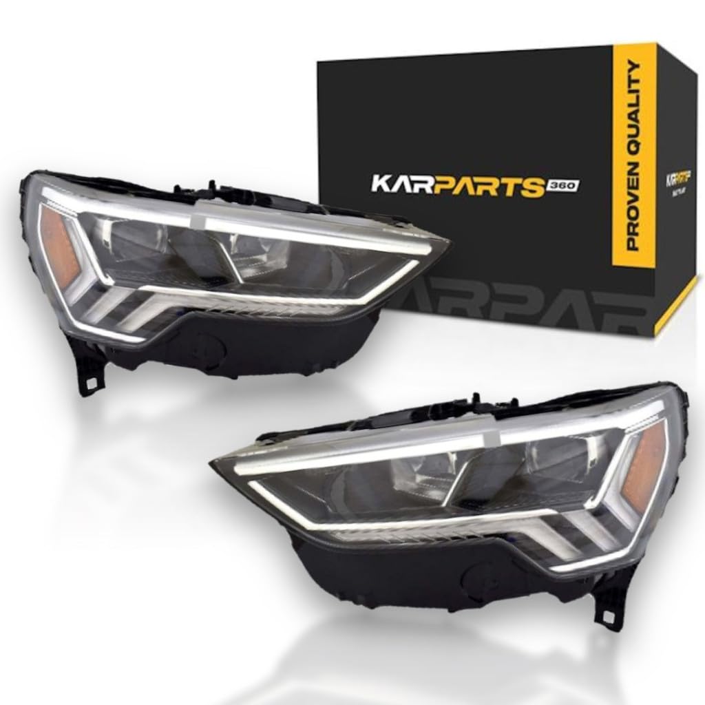 Left headlamp assembly composite used genuine OEM Audi Q3 2019-2023