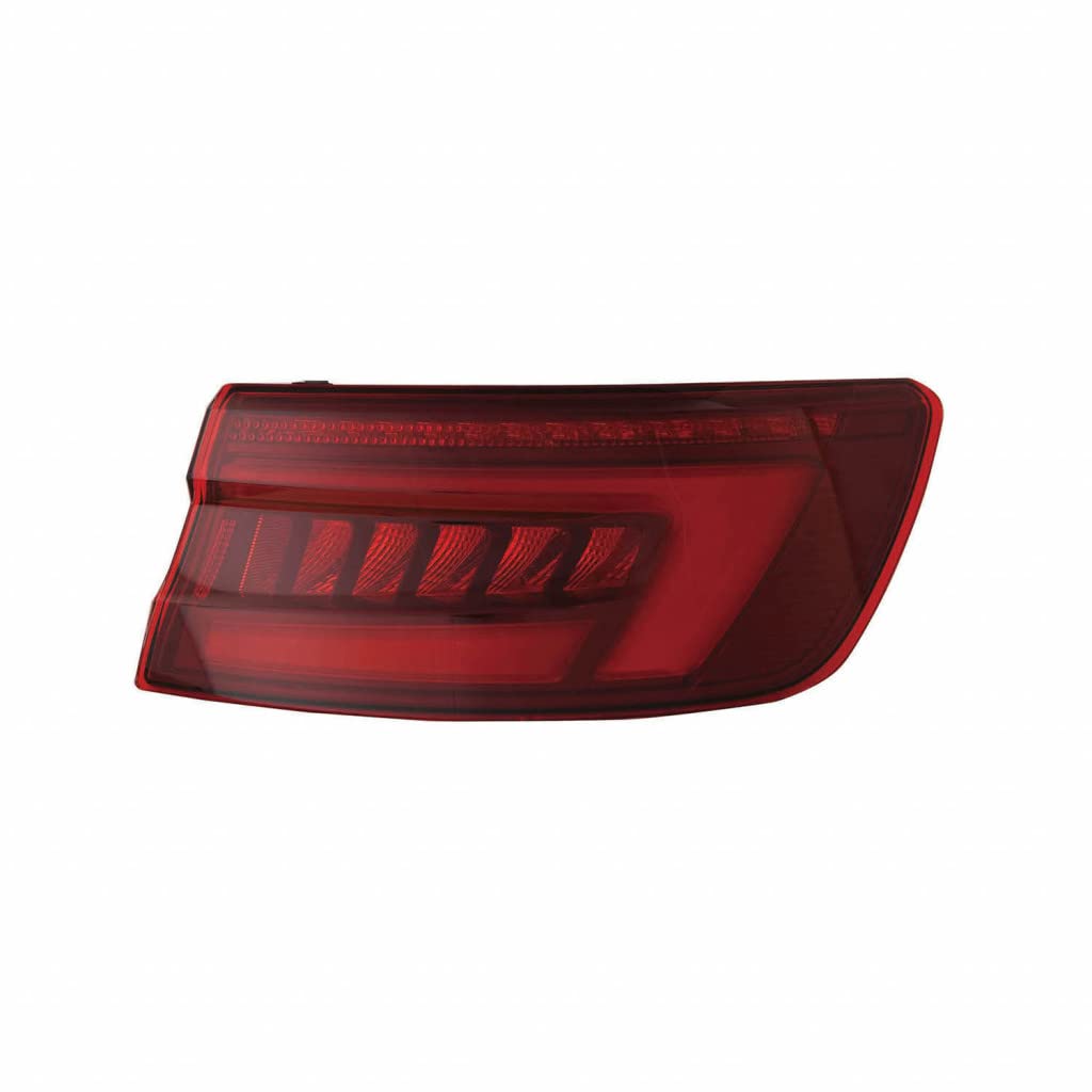 Right taillamp assembly outer new aftermarket replacement Audi A4 2018-2019