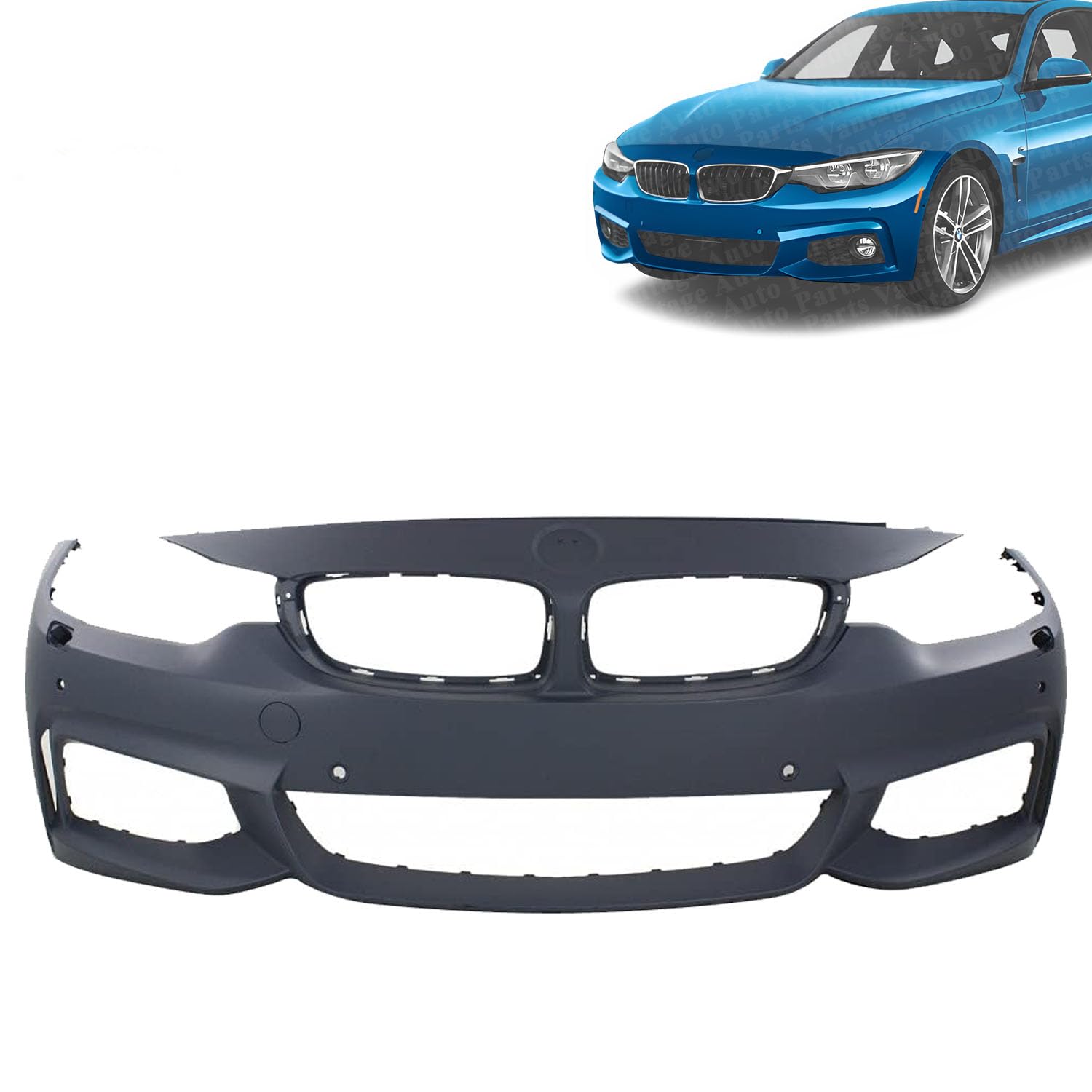Front bumper cover used genuine OEM BMW 430I 2017-2020