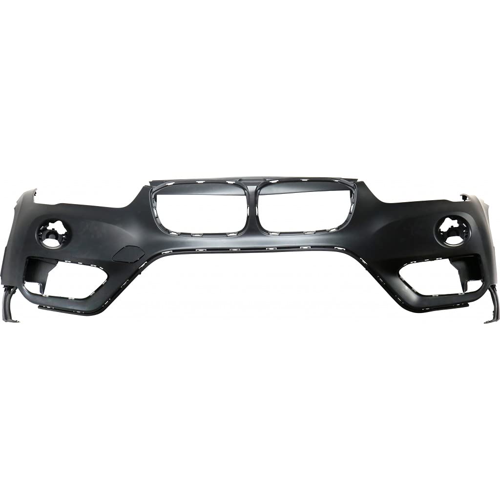 Front bumper cover upper new aftermarket replacement BMW X1 2016-2018