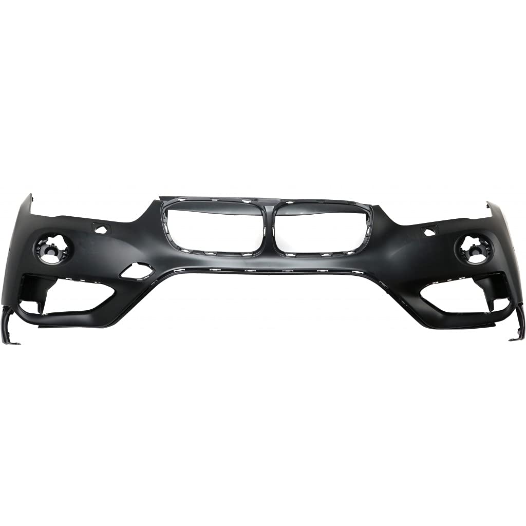 Front bumper cover upper new aftermarket replacement BMW X1 2016-2018