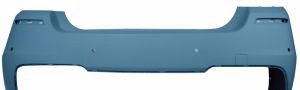 Rear bumper cover new aftermarket replacement BMW 528I 2011-2016
