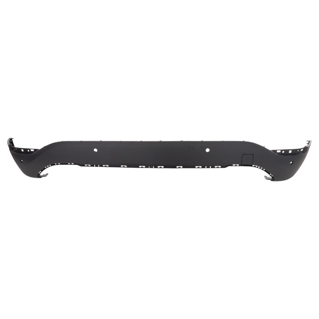 Rear bumper cover lower new CAPA certified aftermarket BMW X1 2016-2020