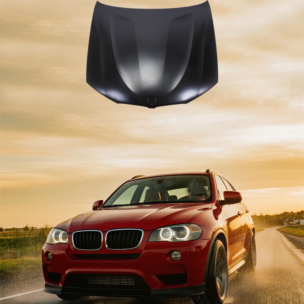 Hood panel assembly new aftermarket replacement BMW X3 2011-2017