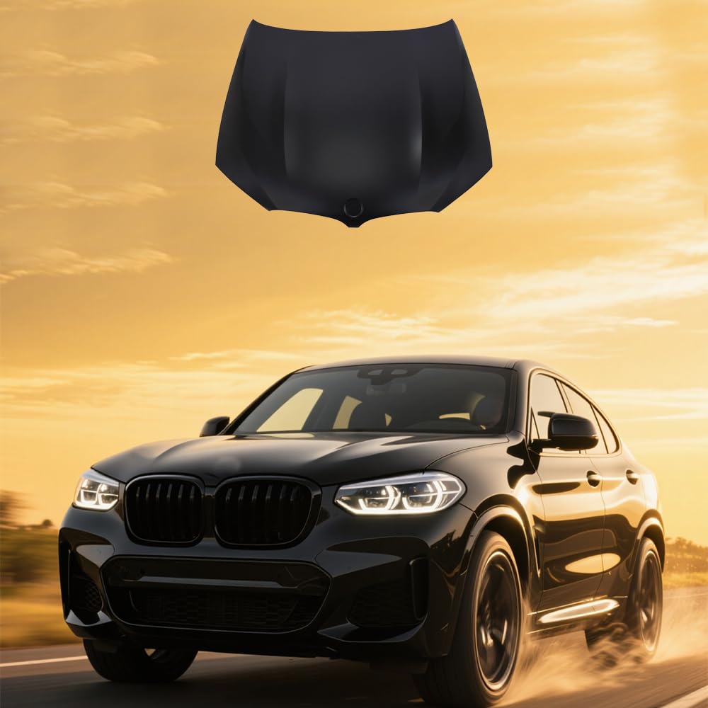 Hood panel assembly new CAPA certified aftermarket BMW X3 2018-2025