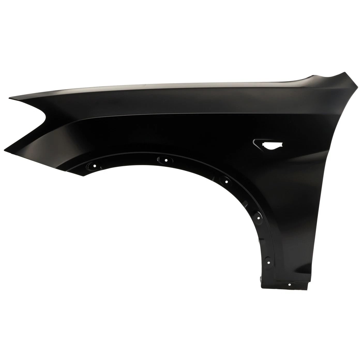 Left front fender assembly new CAPA certified aftermarket BMW X3 2011-2017