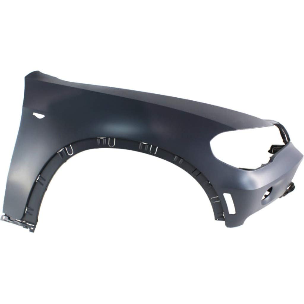 Right front fender assembly new CAPA certified aftermarket BMW X5 2007-2010