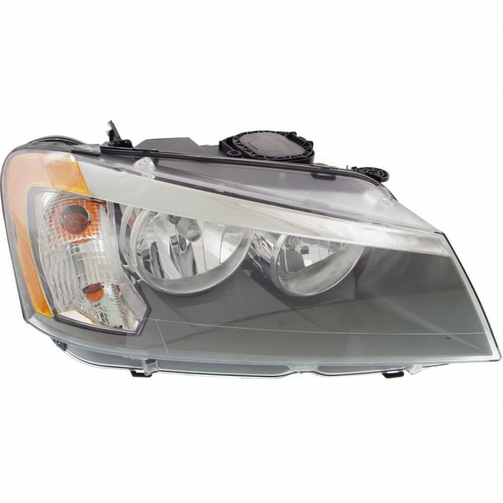 Right headlamp assembly composite new CAPA certified aftermarket BMW X3 2011-2014