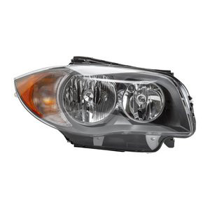 Right headlamp lens/housing new aftermarket replacement BMW 128I 2008-2012