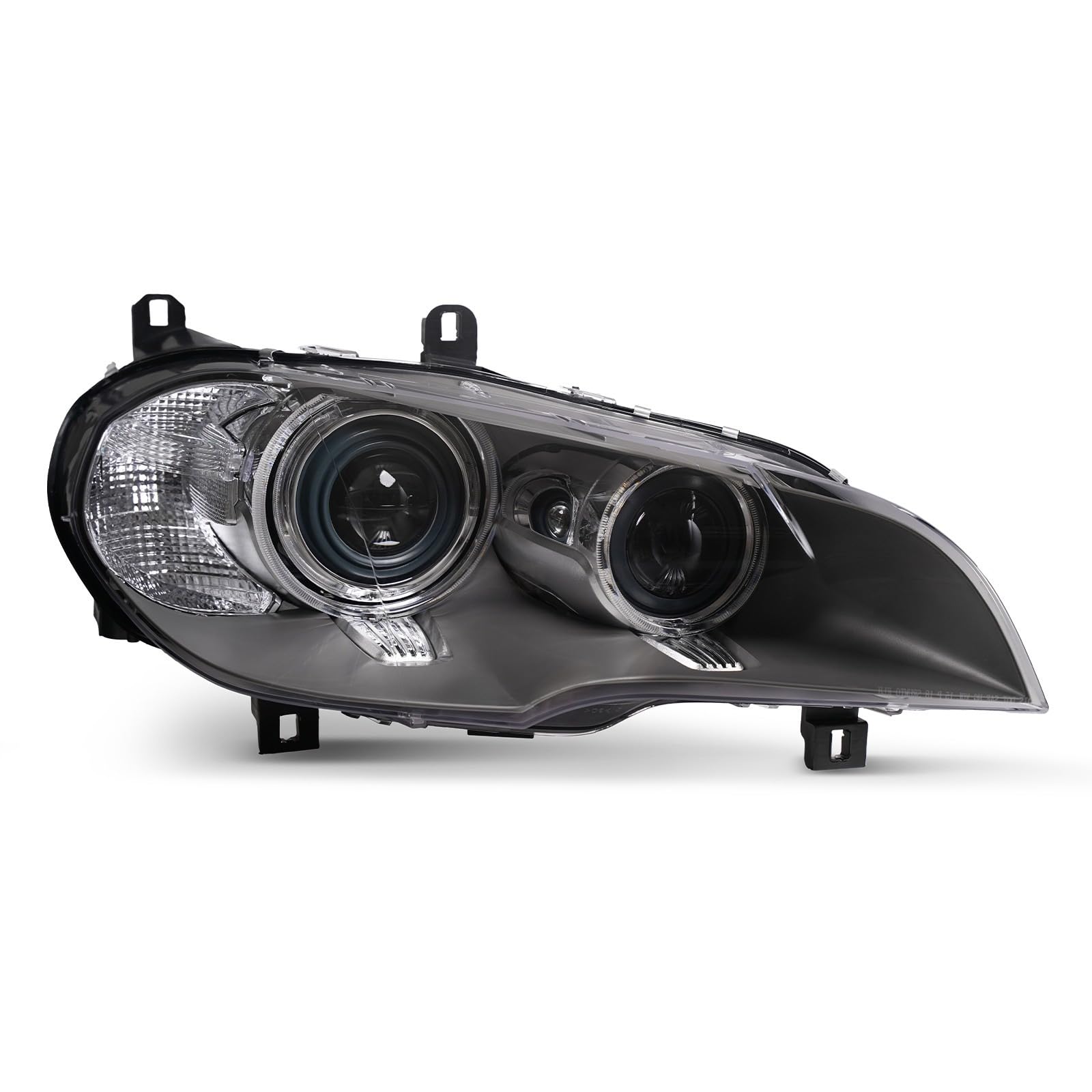 Right headlamp lens/housing new CAPA certified aftermarket BMW X5 2011-2013
