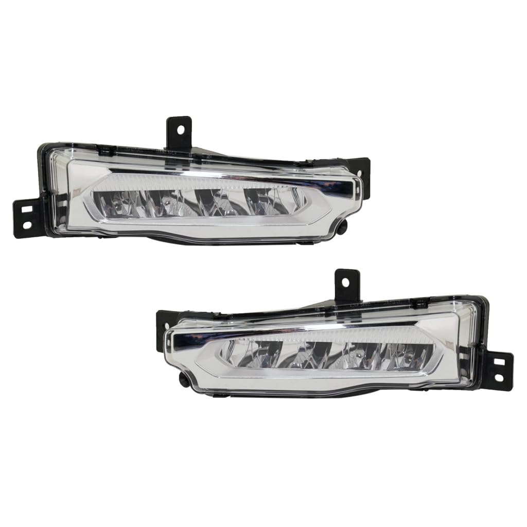 Right fog lamp assembly used genuine OEM BMW X3 2018-2019
