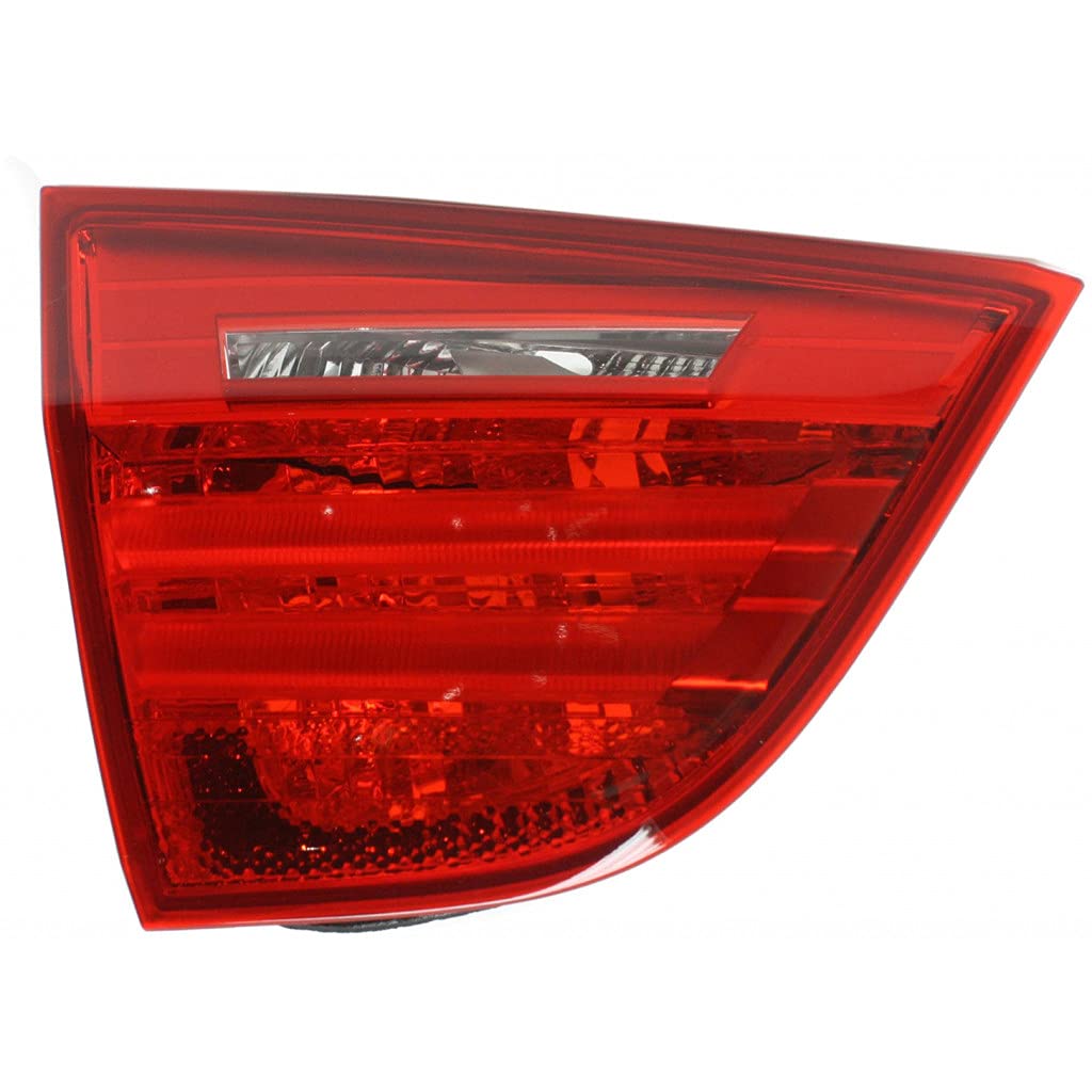 Left taillamp assembly inner new CAPA certified aftermarket BMW 328I 2009-2011