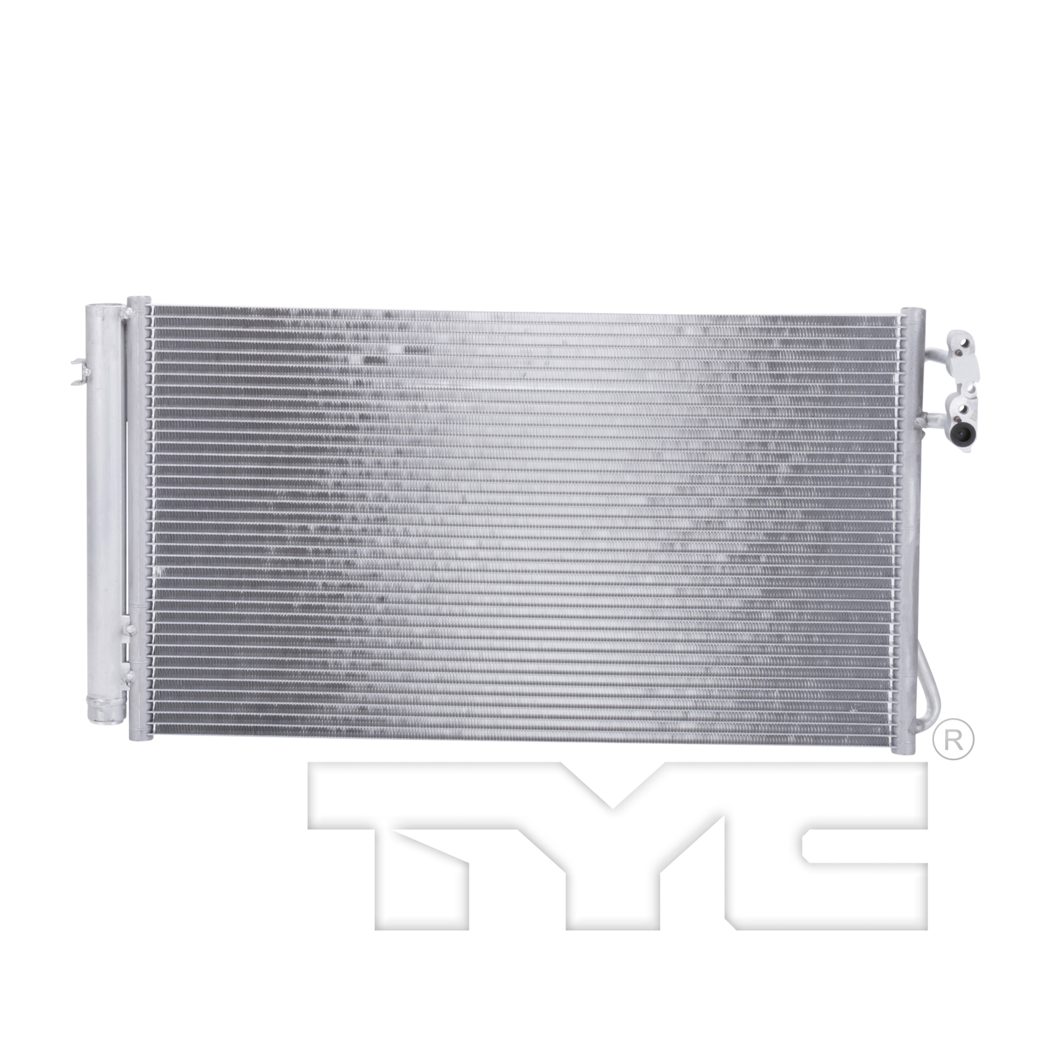 Air conditioning condenser new aftermarket replacement BMW 335I 2007-2011
