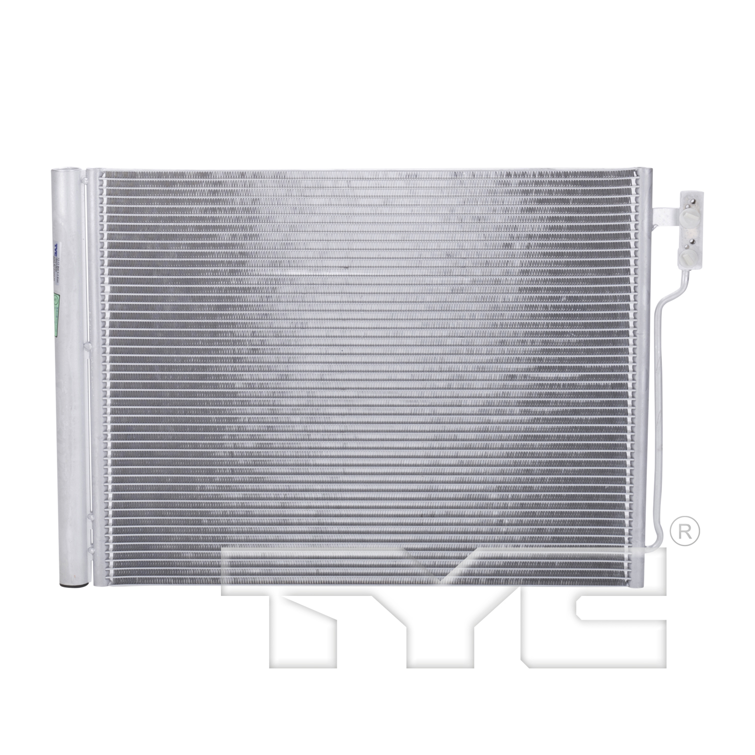 Air conditioning condenser new aftermarket replacement BMW 528I 2012-2016
