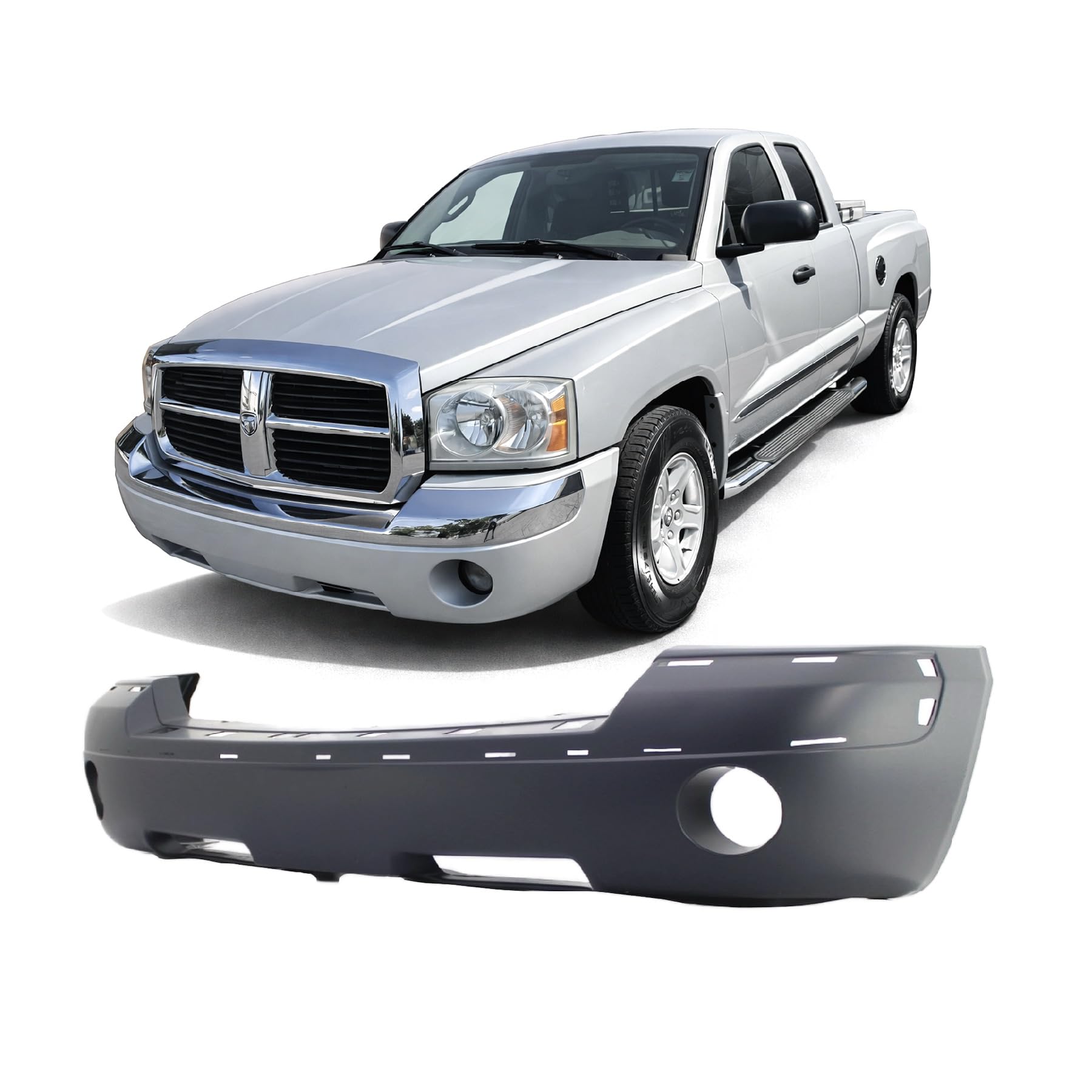Front bumper cover used genuine OEM Dodge Dakota 2005-2007