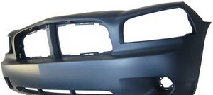 Front bumper cover new aftermarket replacement Dodge Charger 2006-2010