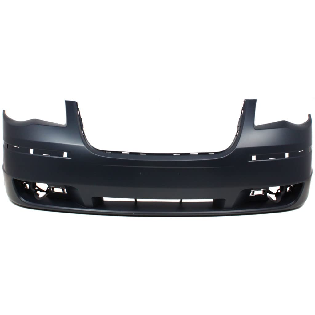 Front bumper cover new aftermarket replacement Chrysler Town & Country 2008-2010