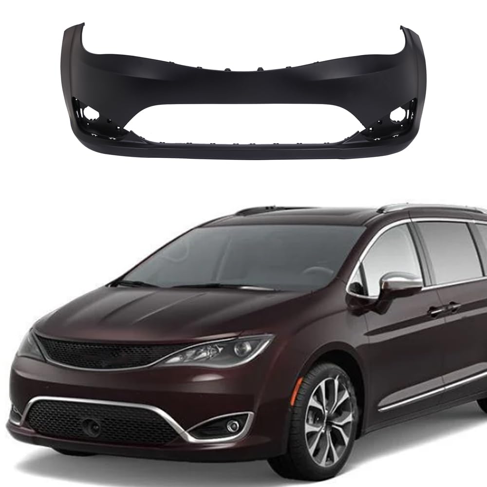 Front bumper cover new aftermarket replacement Chrysler Pacifica 2017-2020