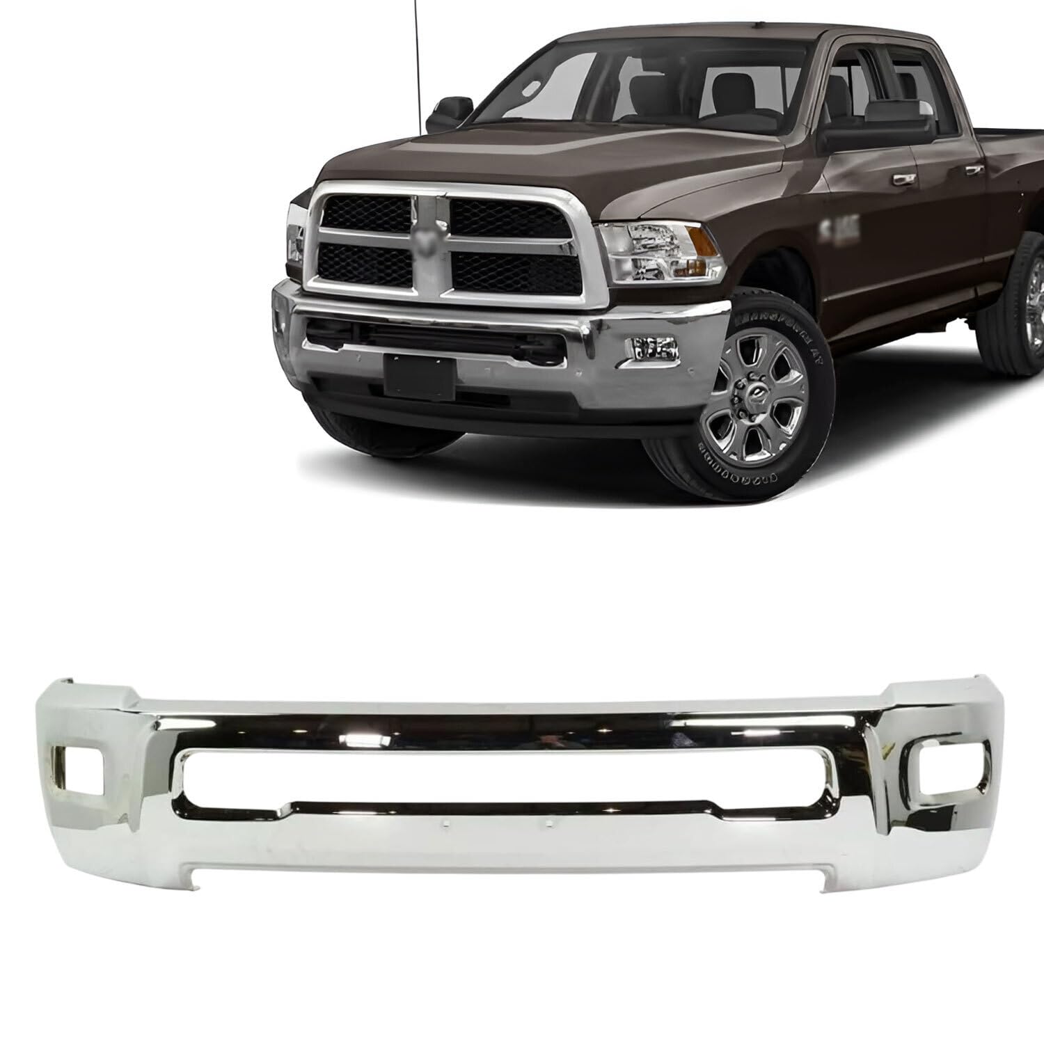 Front bumper face bar new aftermarket replacement RAM 2500 2011-2018