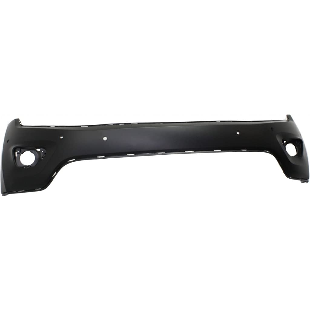 Front bumper cover upper new aftermarket replacement Jeep Grand Cherokee 2014-2015