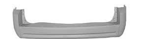 Rear bumper cover new CAPA certified aftermarket Dodge Grand Caravan 2008-2010