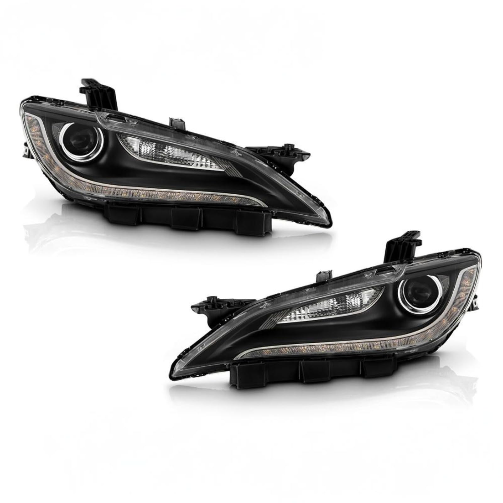Right headlamp assembly composite used genuine OEM Chrysler 200 2015-2016
