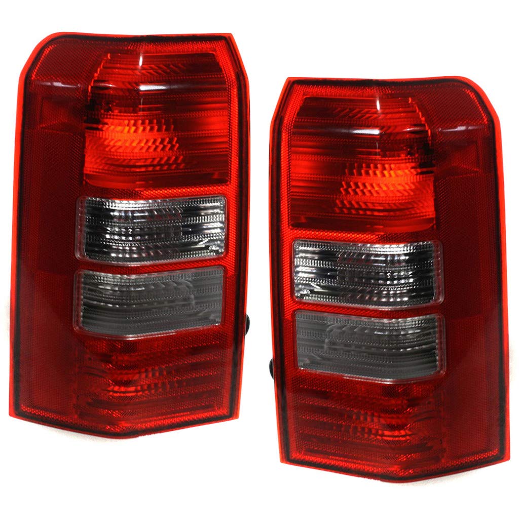 Right taillamp assembly new CAPA certified aftermarket Jeep Patriot 2008-2017
