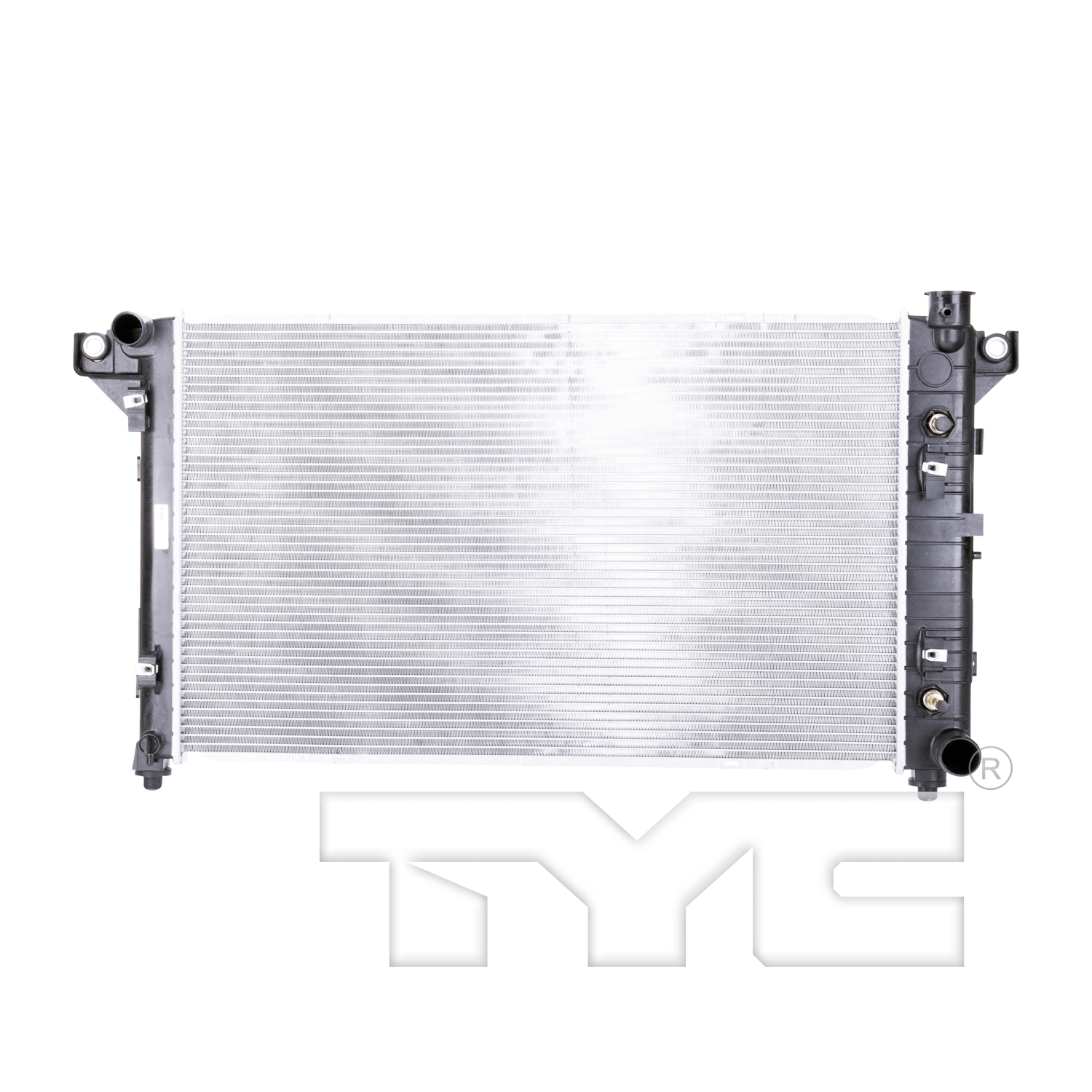 Radiator assembly new aftermarket replacement Dodge RAM 2500 1998-2002