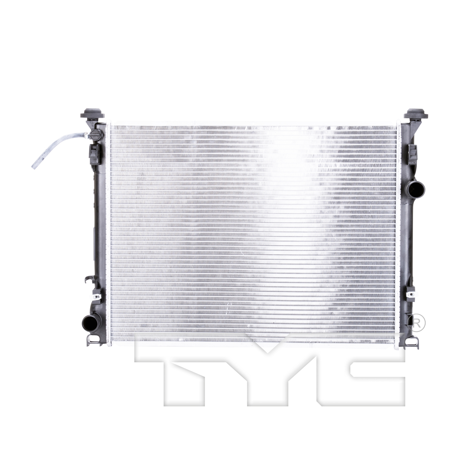 Radiator assembly new aftermarket replacement Dodge Charger 2006-2010