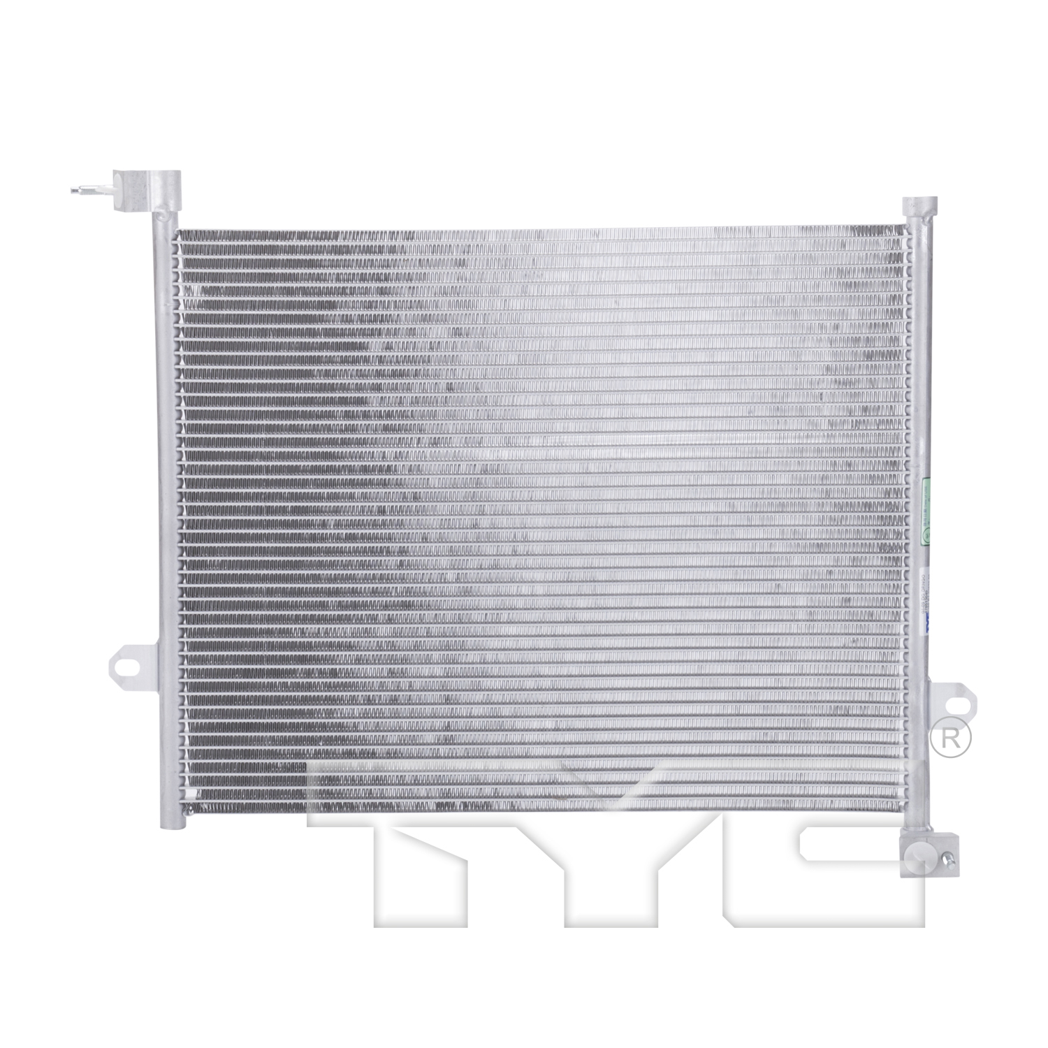 Air conditioning condenser new aftermarket replacement Dodge Durango 2004-2009