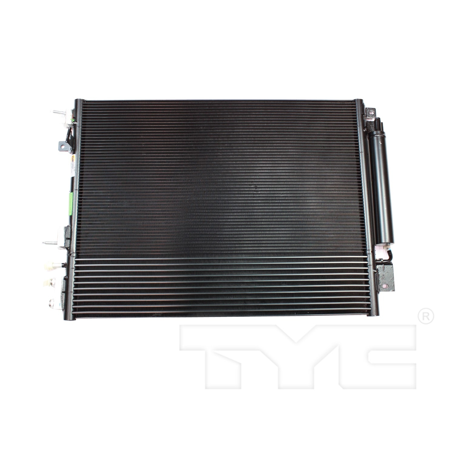 Air conditioning condenser new aftermarket replacement Chrysler 300 2009-2010